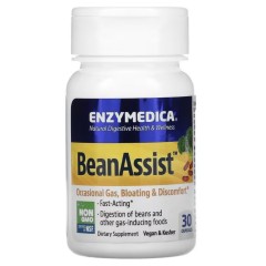 Enzymedica, BeanAssist, 30 капсул